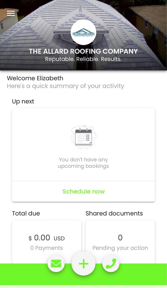 Slide of The Allard Roofing