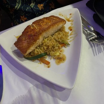 Caffe Luna Rosa - Ginger & Soy Glazed Salmon - Italian Near Me - Delray Beach, Florida