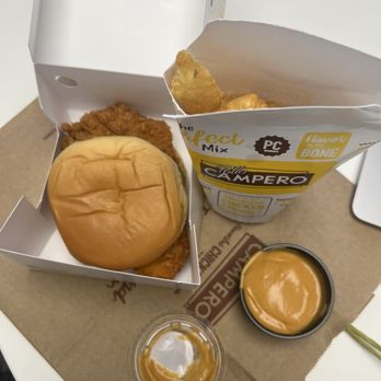 Pollo Campero - Campero Chicken Sandwich Meal Yuca Fries - Chicken Shop Near Me - New York, New York