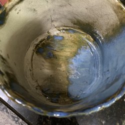 Sweetwater Center for the Arts - Incorrect glaze. Only half done.