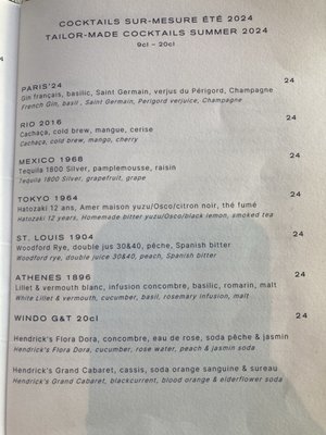 Menu photo 1 Windo Paris, 75