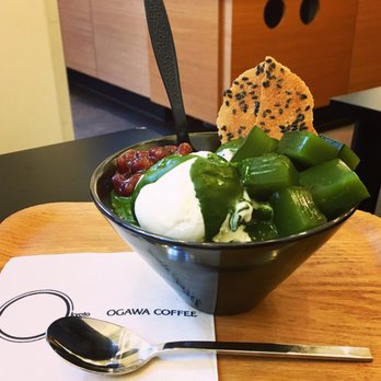 Ogawa Coffee - Matcha sundae! - Coffee & Tea Near Me - Boston, Massachusetts