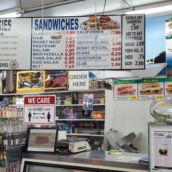 Qwik Korner Deli Grocery - Menu counter - Grocery Near Me - Solana Beach, California