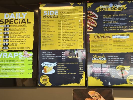 Menu photo 2 Happy Bites Burger & Wings - Romeoville Romeoville, IL Menu photo 2 Happy Bites Burger & Wings - Romeoville Romeoville, IL