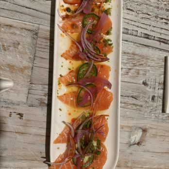 Hana - Salmon carpaccio - Japanese Near Me - Baltimore, Maryland