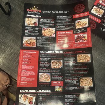 Parry's Pizzeria & Taphouse - Pizza Near Me - Centennial, Colorado