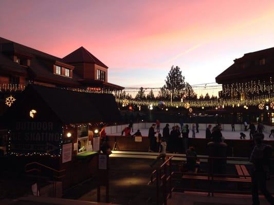 Heavenly Village Ice Rink by null