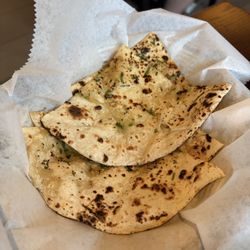 Garlic naan