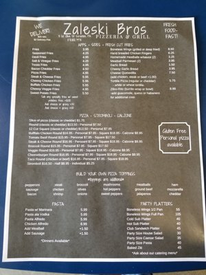Menu photo 2 Zaleski Bros Scranton, PA Menu photo 2 Zaleski Bros Scranton, PA