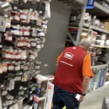 Lowe's - Pompano Beach - Don't ask him--he can't help you. - Hardware Stores Near Me - Pompano Beach, Florida