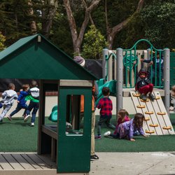 Stratford School - San Francisco 14th Ave - Stratford Pre-kindergarteners enjoy playing and socializing in a vibrant play space!