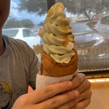 Cocohodo Carrollton - Matcha with caramel & Mochi - Desserts Near Me - Carrollton, Texas