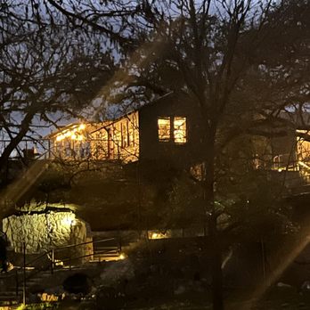 The Springs Retreat - cabin #6 at night - Guest Houses Near Me - Leakey, Texas The Springs Retreat - cabin #6 at night - Guest Houses Near Me - Leakey, Texas