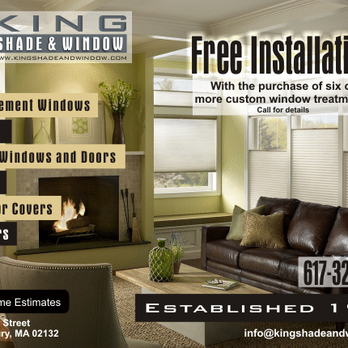 King Shade & Window - Shades & Blinds Near Me - West Roxbury, Massachusetts