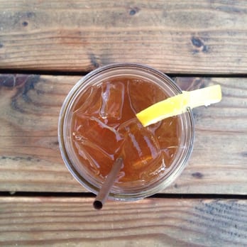 Pine State Biscuits - Ice tea served in a mason jar like! - Southern Near Me - Portland, Oregon Pine State Biscuits - Ice tea served in a mason jar like! - Southern Near Me - Portland, Oregon