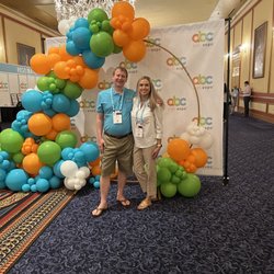 Baby Proofing Montgomery - Molly and Bobby attending the ABC Expo in 2022.