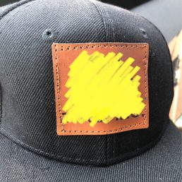 The hat - I covered my clients logo for privacy The hat - I covered my clients logo for privacy