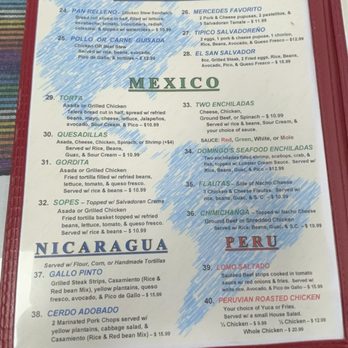 Las Americas - Menu - Mexican Near Me - Fort Smith, Arkansas
