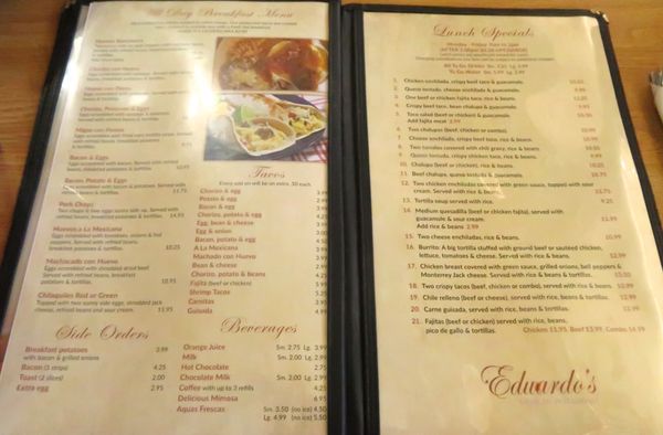Menu photo 2 Eduardo's Mexican Restaurant Stafford, TX Menu photo 2 Eduardo's Mexican Restaurant Stafford, TX