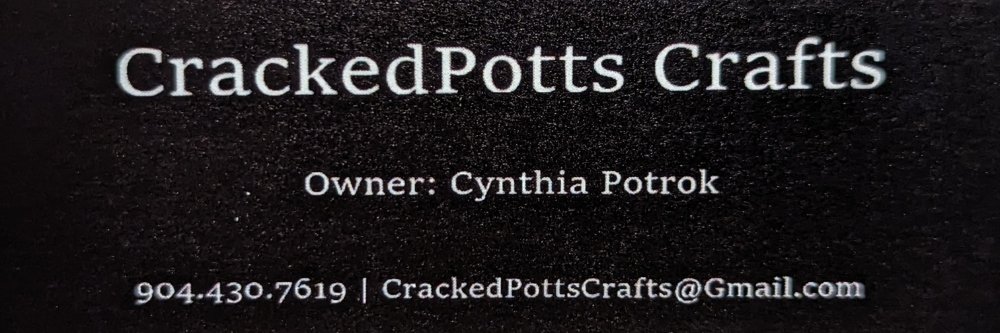 CrackedPotts Crafts Logo