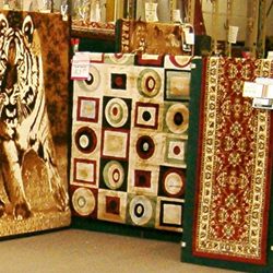Railroad Salvage Stores - 5'x7' & 8'x10' area rugs   plus 7' runners