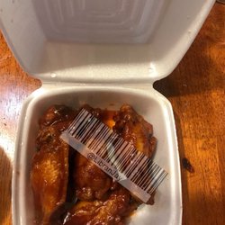 NY Chicken and Grill - 6 Pieces Buffalo Wings (Honey BBQ flavor)