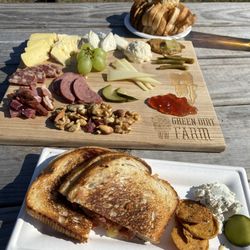 Green Dirt Farm - Charcuterie & grilled cheese? Yes, please!