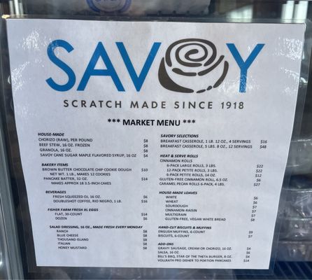Menu photo 5 Savoy Tulsa, OK Menu photo 5 Savoy Tulsa, OK