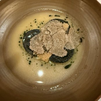 Resonant - Corn explosion ravioli with truffle - New American Near Me - Dayton, Ohio Resonant - Corn explosion ravioli with truffle - New American Near Me - Dayton, Ohio