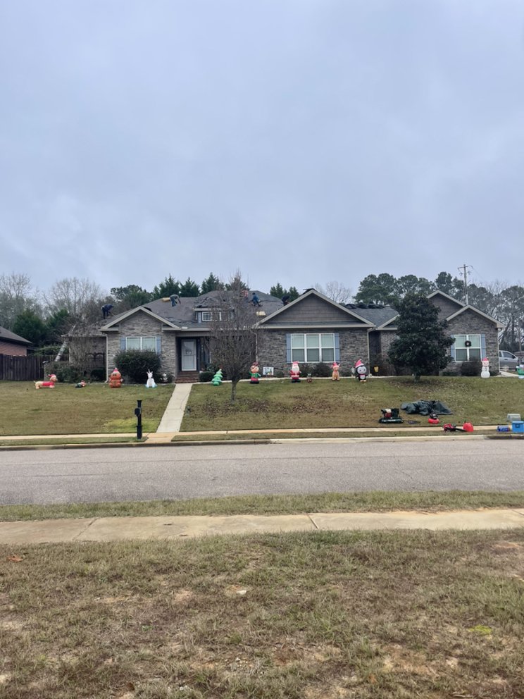 Slide of South Alabama Construction