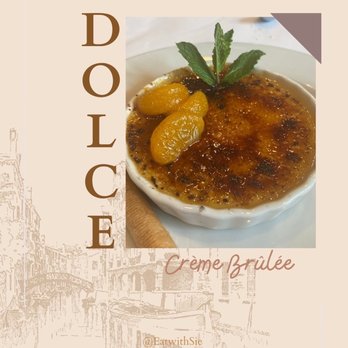 Bella Siena - Crème Brûlée - Italian Near Me - Benicia, California