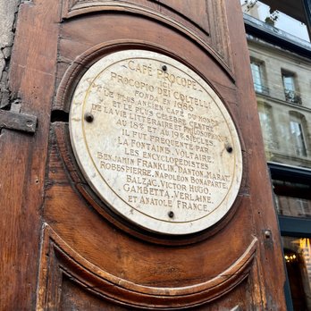 Le Procope - French Near Me - Paris, 75