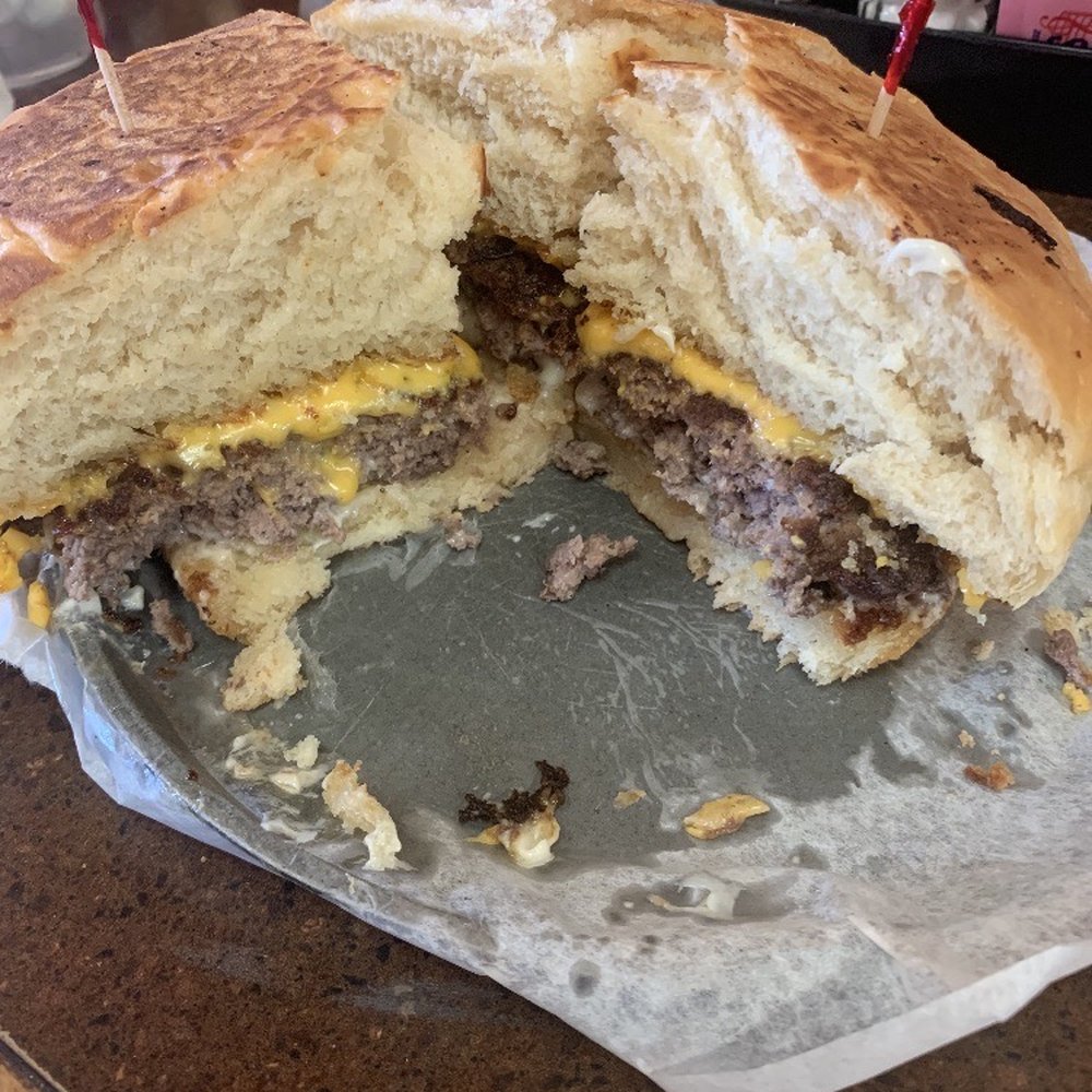 Stoney's Dinner Bell - Giant Burger. Fresh baked bread. Birthday day Delicious. - Diners Near Me Stoney's Dinner Bell - Giant Burger. Fresh baked bread. Birthday day Delicious. - Diners Near Me