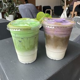 Ube Hojicha