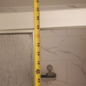 Illinois Remodeling Consultants - Incorrect shower door installed (height) - General Contractors Near Me Illinois Remodeling Consultants - Incorrect shower door installed (height) - General Contractors Near Me