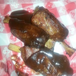 Porkies Pig Roast & Catering - porkie wings order of 3 $9