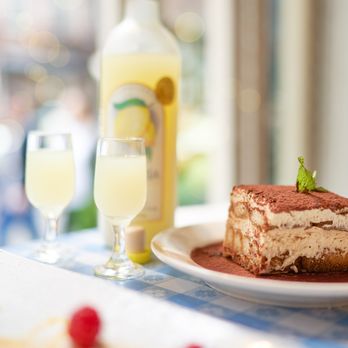 Tre - always homemade tiramisu, pairs well with limoncello - Italian Near Me - New York, New York Tre - always homemade tiramisu, pairs well with limoncello - Italian Near Me - New York, New York