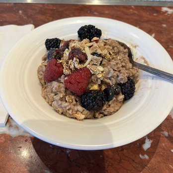 Depot 226 - Steel cut oats with berries and maple syrup. - Coffee & Tea Near Me - Chicago, Illinois