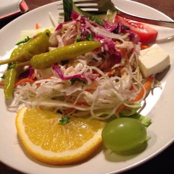 Taverna Poseidon - Super salad with everyone else's jalapeños! ~ - Greek Near Me - Leck, SH