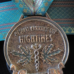 Buds & Roses - One of our many High Times Cannabis Cup awards.