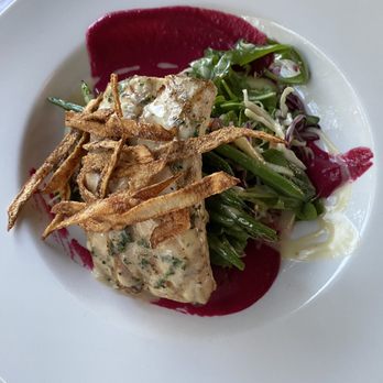 Extra Virgin Bistro - Mahi - Catch of the Day - Mediterranean Near Me - Saint John, Virgin Islands Extra Virgin Bistro - Mahi - Catch of the Day - Mediterranean Near Me - Saint John, Virgin Islands