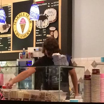 Marble Slab Creamery - Worker - Ice Cream & Frozen Yogurt Near Me - Pigeon Forge, Tennessee Marble Slab Creamery - Worker - Ice Cream & Frozen Yogurt Near Me - Pigeon Forge, Tennessee