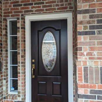 Sturdy Doors Refinishing - After refinishing! Looks brand new! - Painters Near Me - Dallas, Texas Sturdy Doors Refinishing - After refinishing! Looks brand new! - Painters Near Me - Dallas, Texas