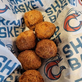 Shrimp Basket - Hush puppies - Seafood Near Me - Destin, Florida Shrimp Basket - Hush puppies - Seafood Near Me - Destin, Florida