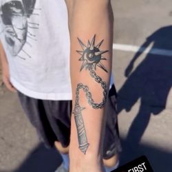 Apache Tattoo - custom flail by Chunk
