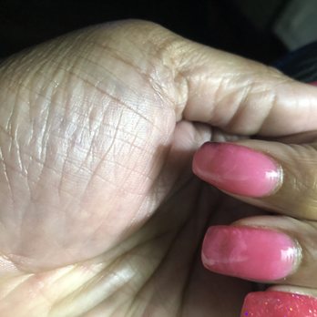 Golden Nails - Lumpy and half done. Tech kept apologizing instead of doing correctly. - Nail Salons Near Me - Savannah, Georgia