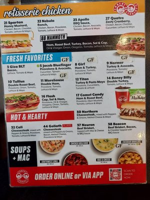 Menu photo 2 Erbert and Gerbert's Winona, MN Menu photo 2 Erbert and Gerbert's Winona, MN