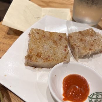 Tim Ho Wan - Hell's Kitchen - Pan Fried Turnip Cake - Dim Sum Near Me - New York, New York Tim Ho Wan - Hell's Kitchen - Pan Fried Turnip Cake - Dim Sum Near Me - New York, New York