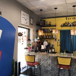 Frida’s Taqueria - The left side of the bar- next time I won't drive and I'll try their margaritas!