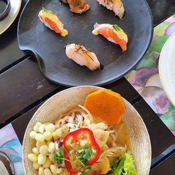 La Mar - Sushi and ceviche samplers - Peruvian Near Me - Santiago, RM La Mar - Sushi and ceviche samplers - Peruvian Near Me - Santiago, RM